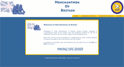 Desktop Screenshot of merchantmenofbritain.co.uk